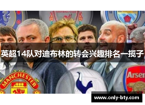 英超14队对迪布林的转会兴趣排名一揽子